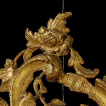 Paar barocke Spiegel-detail