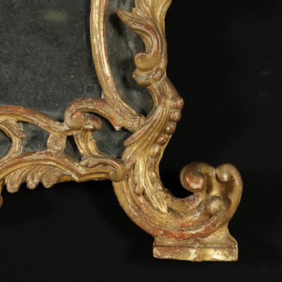 Geschnitzte Spiegel-detail