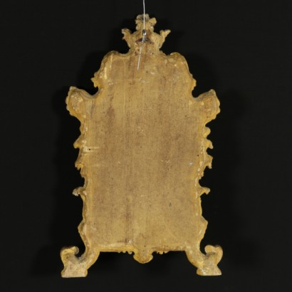 Carved mirror-frame