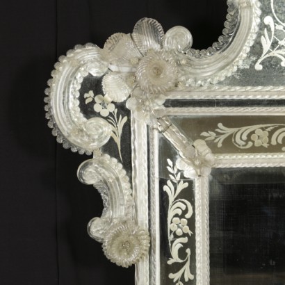 Detalle de espejo veneciano