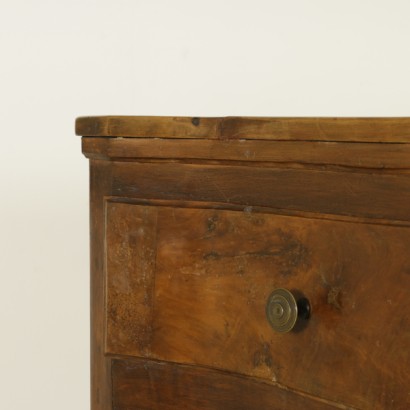 Credenza scantonata - particolare