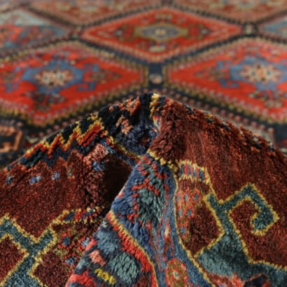 tappeto, tappeto iran, tappeto iraniano, tappeto in lana, tappeto nodo fine, tappeto jalamè, di mano in mano, anticonline, tappeto anni 40