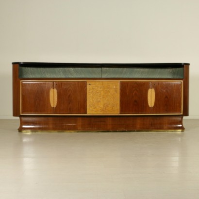 gabinete, el gabinete de buffet, el gabinete de buffet de la vendimia, el gabinete de buffet de 50, el gabinete de buffet moderno, el gabinete de diseñador de buffet, diseño italiano, vintage italiano, de arte moderno italiano, Bois de Rose del gabinete de buffet, Bois de Rose, {* $ 0 $ *}, 50 , anticonline, buffet vintage, buffet de diseño, buffet de antigüedades modernas