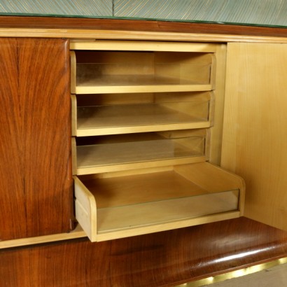 gabinete, el gabinete de buffet, el gabinete de buffet de la vendimia, el gabinete de buffet de 50, el gabinete de buffet moderno, el gabinete de diseñador de buffet, diseño italiano, vintage italiano, de arte moderno italiano, Bois de Rose del gabinete de buffet, Bois de Rose, {* $ 0 $ *}, 50 , anticonline, buffet vintage, buffet de diseño, buffet de antigüedades modernas