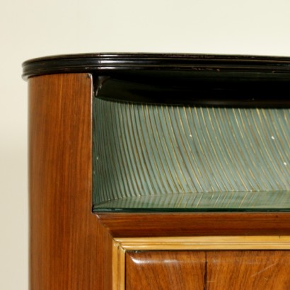 gabinete, el gabinete de buffet, el gabinete de buffet de la vendimia, el gabinete de buffet de 50, el gabinete de buffet moderno, el gabinete de diseñador de buffet, diseño italiano, vintage italiano, de arte moderno italiano, Bois de Rose del gabinete de buffet, Bois de Rose, {* $ 0 $ *}, 50 , anticonline, buffet vintage, buffet de diseño, buffet de antigüedades modernas