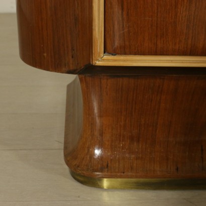 gabinete, el gabinete de buffet, el gabinete de buffet de la vendimia, el gabinete de buffet de 50, el gabinete de buffet moderno, el gabinete de diseñador de buffet, diseño italiano, vintage italiano, de arte moderno italiano, Bois de Rose del gabinete de buffet, Bois de Rose, {* $ 0 $ *}, 50 , anticonline, buffet vintage, buffet de diseño, buffet de antigüedades modernas