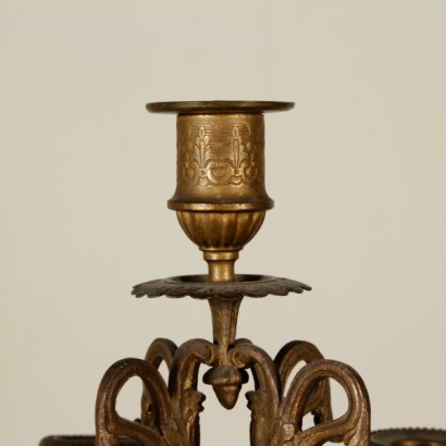 Pair of candlesticks-detail