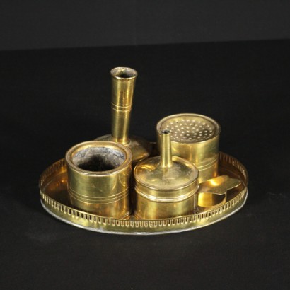 inkwell, antique inkwell, antique inkwell, bronze inkwell, gilt bronze inkwell, gilt bronze inkwell, 900 inkwell, early 900 inkwell, {* $ 0 $ *}, anticonline