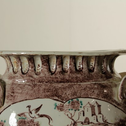 Coppia di vasi di Jacques Boselly (Giacomo Boselli 1744-1808) - particolare