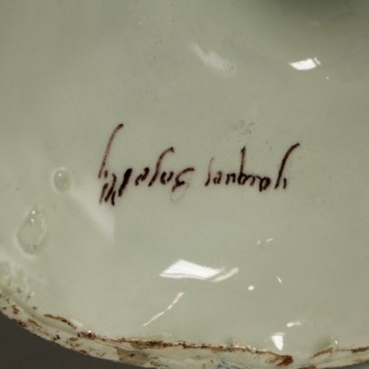 Paire de vases de Jacques Boselly (1744-1808 Giacomo Boselli)-signature