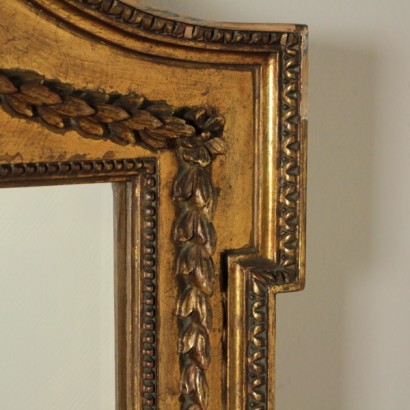 miroir, miroir doré, miroir 900, miroir début 1900, miroir antique, miroir antique, {* $ 0 $ *}, anticonline