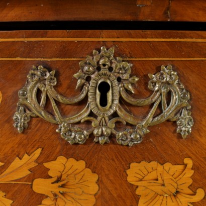 Dutch inlaid Dresser-detail