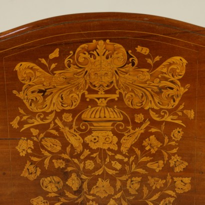 Dutch inlaid Dresser-detail plan