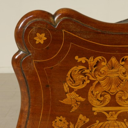 Dutch inlaid Dresser-detail plan