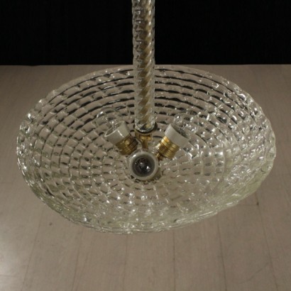 Crystal chandelier-detail