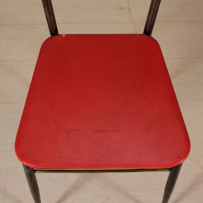 silla, silla vintage, silla de los años 50, silla skai, vintage italiano, silla de antigüedades modernas, antigüedades italianas modernas, {* $ 0 $ *}, anticonline