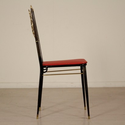 chair, vintage chair, 1950s chair, skai chair, Italian vintage, modern antiques chair, Italian modern antiques, {* $ 0 $ *}, anticonline