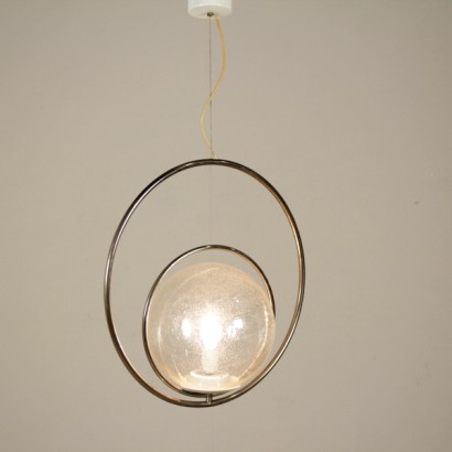 lampe, plafonnier, lampe des années 60, lampe des années 70, des années 60, des années 70, lampe vintage, vintage italien, lampe d'antiquités modernes, antiquités italiennes modernes, {* $ 0 $ *}, anticonline