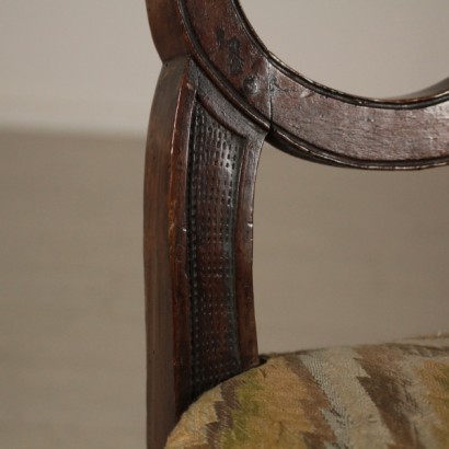 Detalle de silla barroco