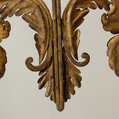 Two-arm chandelier-detail