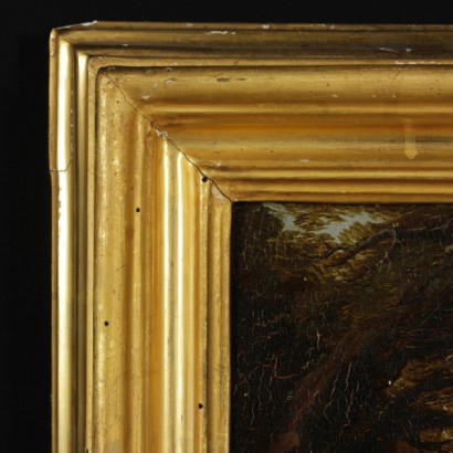 Landschaft mit Figuren-frame