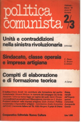 Politica comunista n.2/3 febbraio-marzo 1976