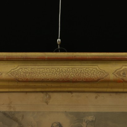 Cornice a vassoio - particolare