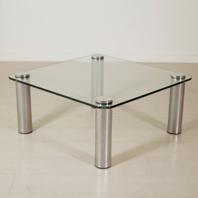 mesa de café, mesa de café de diseño, mesa de café de los años 70, mesa de café de diseño italiano, mesa de café de vidrio, mesa de café con tapa de vidrio, {* $ 0 $ *}, diseño italiano, años 70