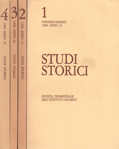 Los estudios históricos. Revista trimestral, Año XXI, 1980 , AA.VV.