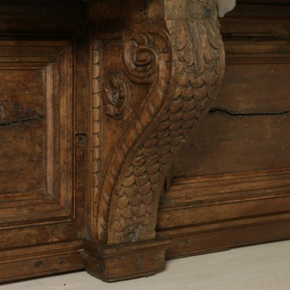 Group-detail carved Corbels