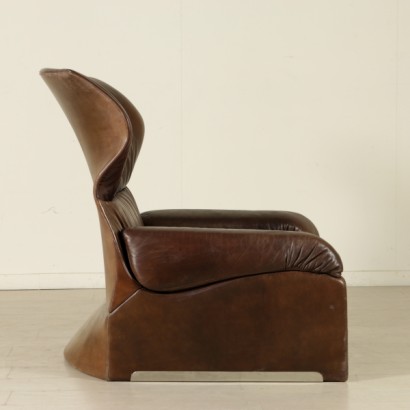 fauteuil, giovanniofferedi, fauteuil doux, fauteuil design, design italien, antiquités modernes fauteuil, antiquités italien moderne, italien vintage, fauteuil gustiti, gustitiofferedi, gustiti italia, fauteuil en cuir, sellerie cuir, {* $ 0 $ *}, anticonline, chaise voile , offre voile