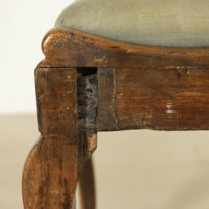Coppia sedie restaurazione - particolare