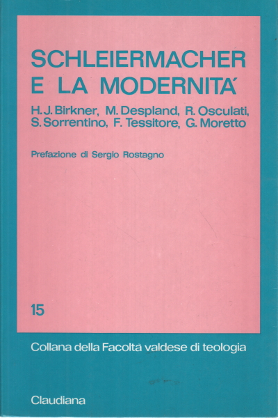 Schleiermacher e la modernità, AA.VV.