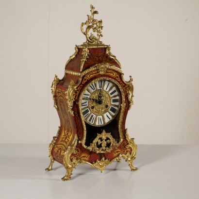 horloge, horloge de table, horloge de compteur, horloge de caisse en bois, horloge 900, horloge à cadran en métal, mécanisme allemand, horloge à mécanisme allemand, {* $ 0 $ *}, anticonline