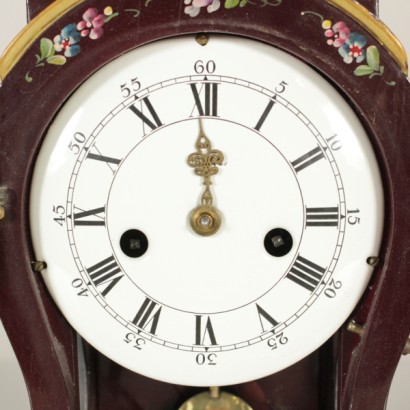 reloj, reloj de pie, reloj antiguo, reloj antiguo, reloj 900, reloj de madera lacada, reloj de madera dorada, números romanos, reloj con números romanos, {* $ 0 $ *}, anticonline