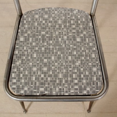 sedie, sedie anni 60, sedie vintage, vintage italiano, sedie di modernariato, modernariato italiano, sedie in formica, copertura in formica, di mano in mano, anticonline