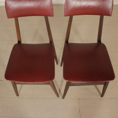 Stühle, 60er-Jahre-Stühle, 60er-Jahre, Vintage-Stühle, moderne Antiquitäten-Stühle, italienischer Vintage, italienische moderne Antiquitäten, Teakholz-Stühle, {* $ 0 $ *}, anticonline