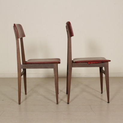 sedie, sedie anni 60, anni 60, sedie vintage, sedie di modernariato, vintage italiano, modernariato italiano, sedie in teak, di mano in mano, anticonline