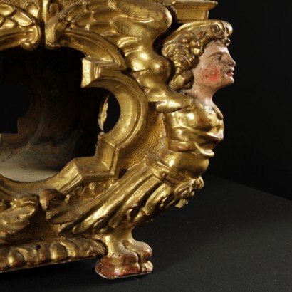 Carved and gilded Reliquary