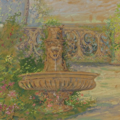 Within the grounds of Nicola Laurenti-detail