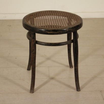 Hocker, Kellerhocker, Buche gebogen Hocker, Buche Hocker, Buche gebogen, Dampf gebogene Buche, {* $ 0 $ *}, anticonline