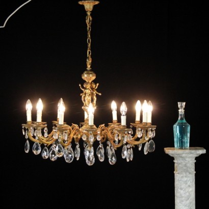 Twelve-arm chandelier