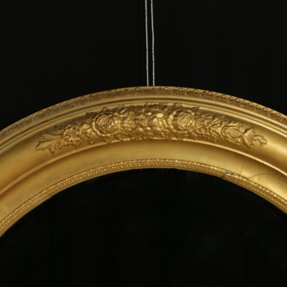 Ovale Spiegel-detail