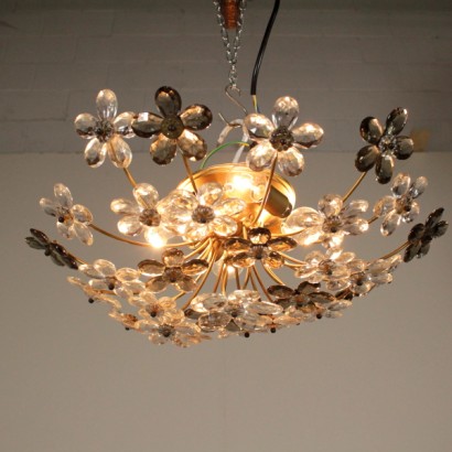 Glass chandelier