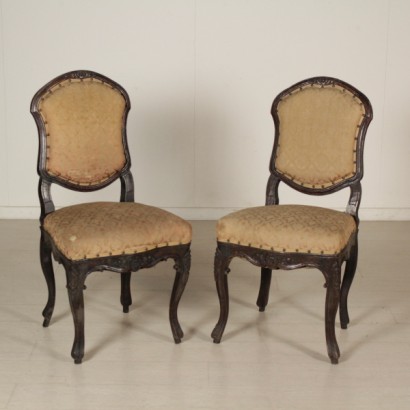 Pair of chairs barocchetto