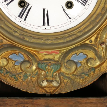 Horloge grand-père-détail