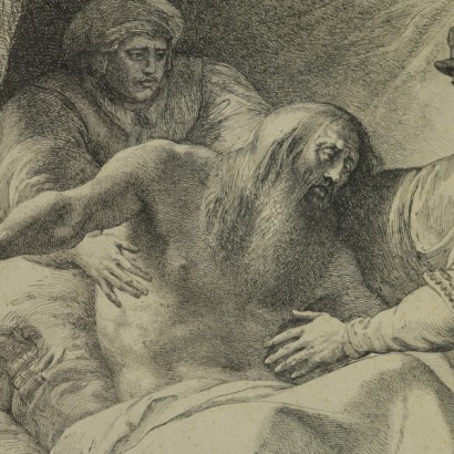 La morte di Leonardo da Vinci di Giuseppe Cades