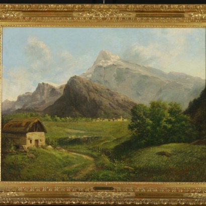 Landschaft von Eugenio Gignous