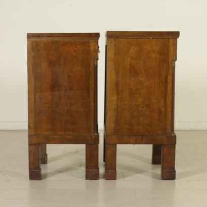 Pair of bedside tables - side