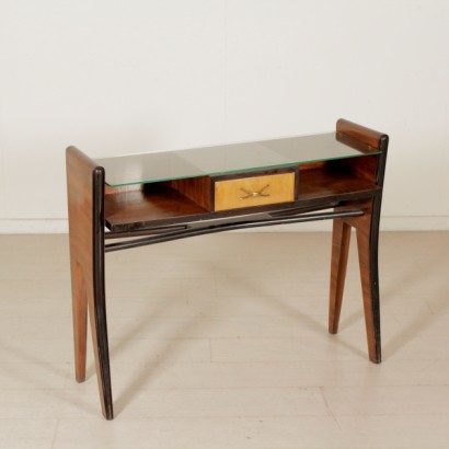 console, console table from the 50s, vintage console, modern antique console, Italian modern antiques, Italian vintage, {* $ 0 $ *}, anticonline, Italian vintage console, bois de rose console table, 50s